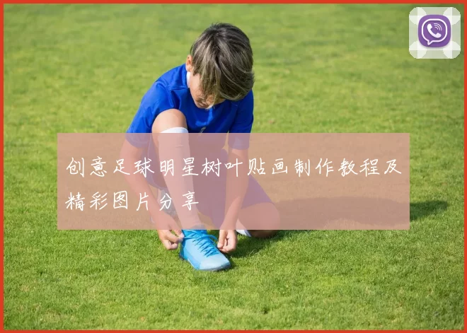 创意足球明星树叶贴画制作教程及精彩图片分享