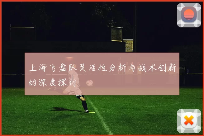 上海飞盘队灵活性分析与战术创新的深度探讨